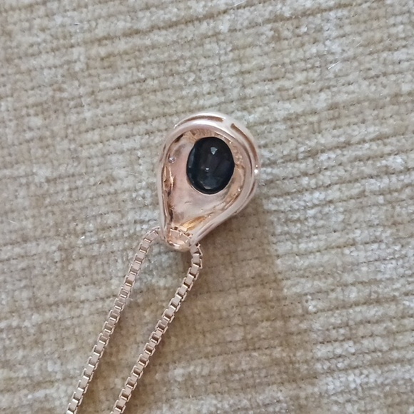 Marcasite Onyx Gold Plated 925 Necklace Bracelet Earrings Set - Picture 8 of 16